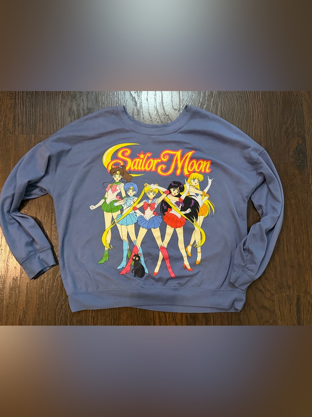 Sailor Moon Graphic Crewneck Sweatshirt L